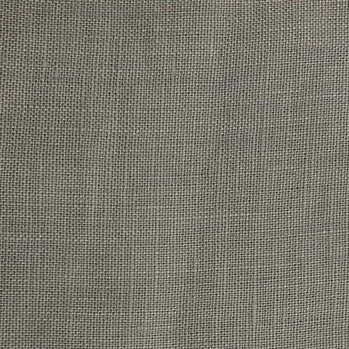 Stonewashed Linen Fabric. Light Grey