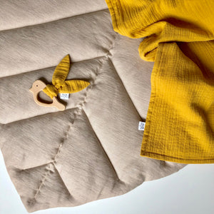 Muslin Blanket. Mustard