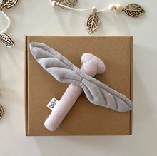 Load image into Gallery viewer, Baby First Rattle. Dragonfly